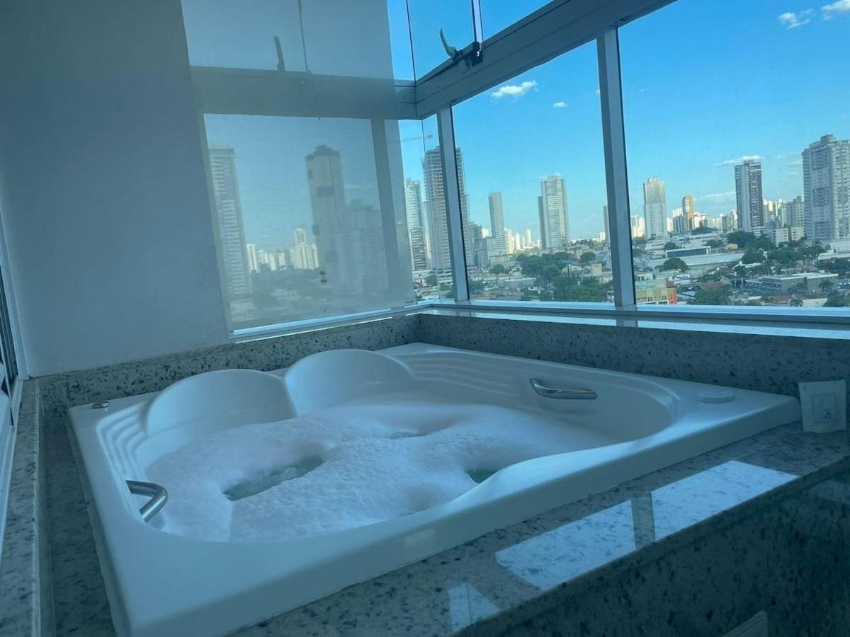 1 Qts.| 2 Hosp. | Jacuzzi Na Varanda | Linda Vista Goiânia Kültér fotó